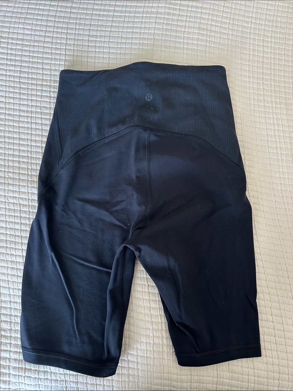 Lululemon Black High-Rise 8in Biker Shorts